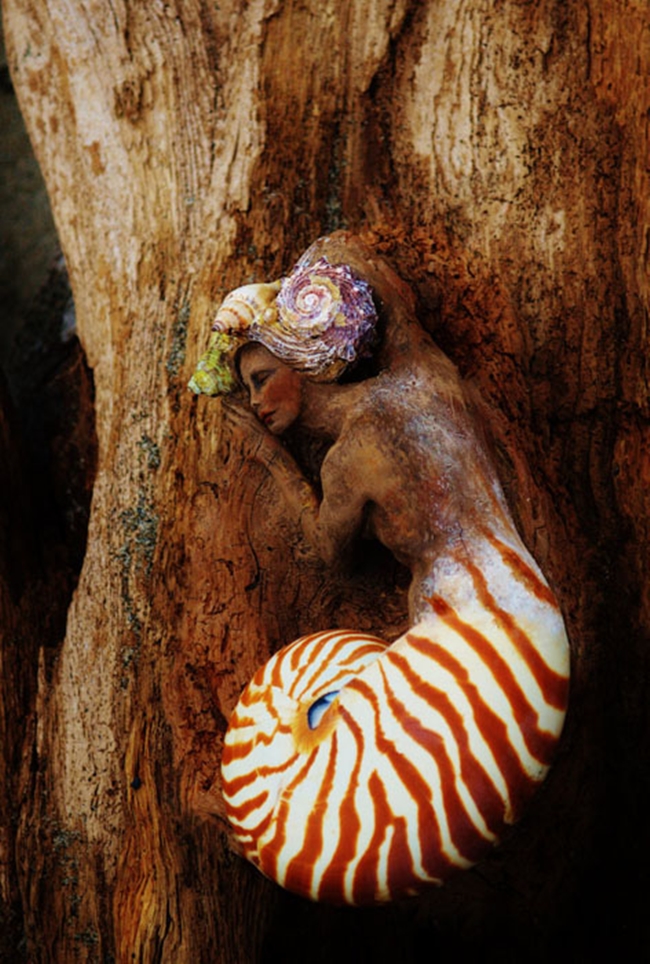 Soul Inside Trees - Amazing Sculptures By Debra Bernier